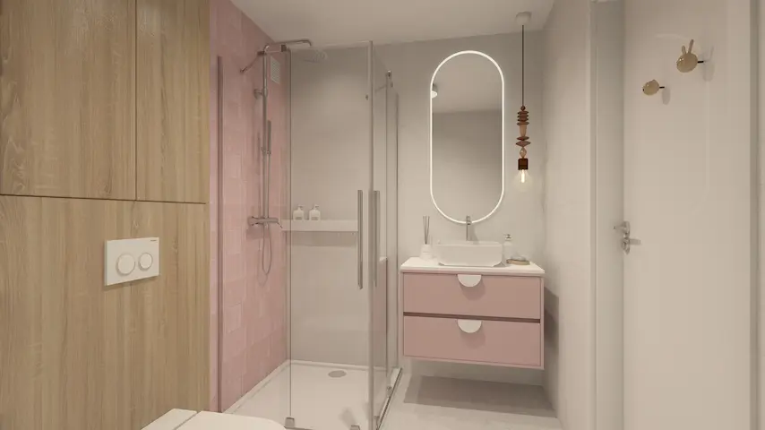 łazienka 3,8m2